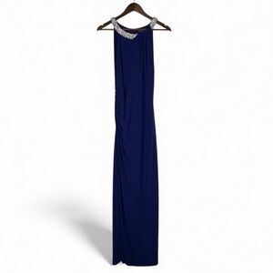 Lauren Ralph Lauren Midnight Blue Evening Gown